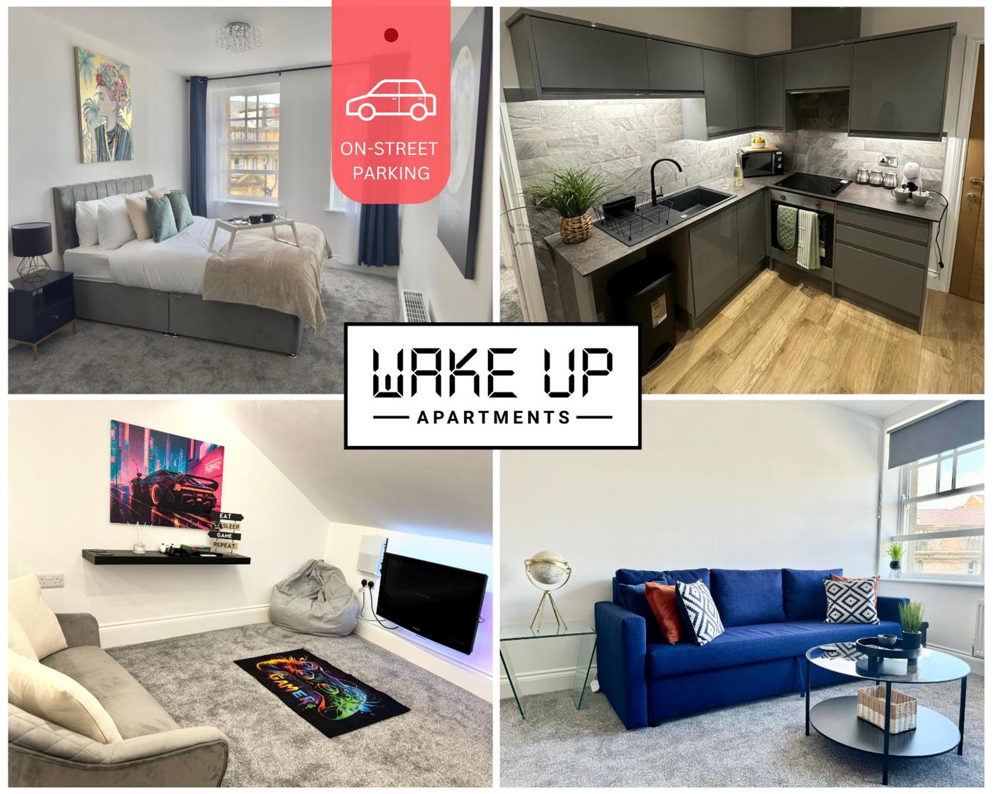 The Crown View - Luxury Apartment - Free Parking Nearby Harrogate Oda fotoğraf